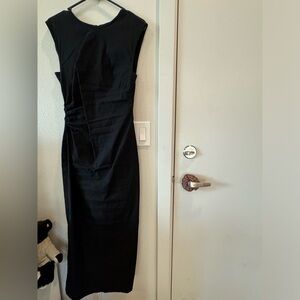 Maeve Cap Sleeve Slim Midi Dress